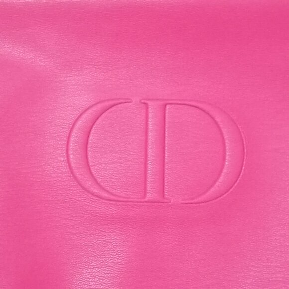 Two-Tone Vegan Leather Dior Pochette/Clutch - Picture 3 of 12